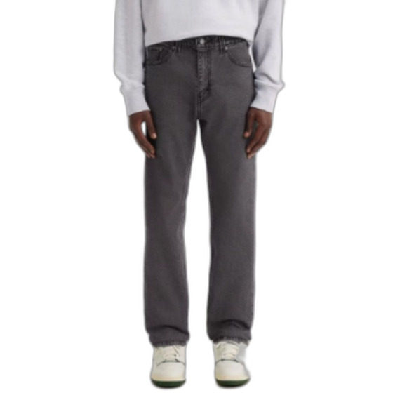 Levi’s 505 Faded Charcoal Black Straight Leg Jeans Size 38 X 27 - Picture 1 of 12